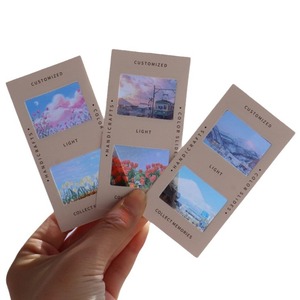 Films de projection personnalisables à motifs, cartes postales, films de lumière et d'ombre, billets de cinéma, cartes - Product Image 1