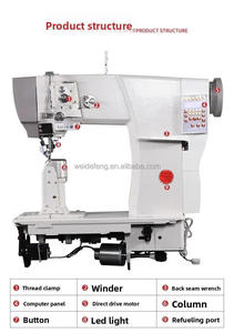 Machine à coudre industrielle informatisée automatique à entraînement direct, à un seul rouleau, pour le cuir et les vêtements, multifonctionnelle - Product Image 4