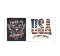 Serviettes de plage surdimensionnées, 250 Years Patriotic, douces, absorbantes, à séchage rapide, pour adultes, hommes et femmes