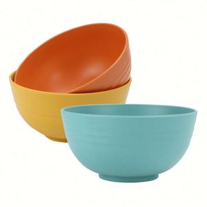 Eco Friendly Biodegradable <b>Cereal</b> Unbreakable Wheat <b>Straw</b> Dinnerware <b>Bowl</b> Set Noodle Salad Rice Soup <b>Bowls</b> - Product Image 4