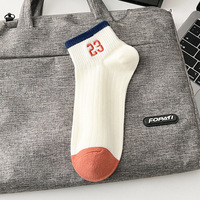 Chaussettes en coton pour homme Bioserica Era, design tendance, chaussettes mi-hautes avec tissu respirant et doux, chaussettes décontractées et sportives