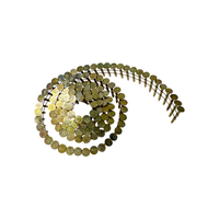 1-1/4IN clous de bobine de toiture en acier inoxydable électro-galvanisé finition galvanisée à chaud tige lisse Type pointe de diamant