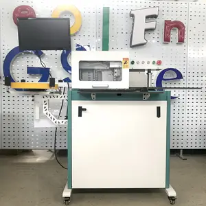 3D signage letter sign light bending aluminum strips of letters channel letter bending sign making bender machine