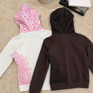 <span class=keywords><strong>Ropa</strong></span> de Invierno para Mujer 2026, Novedades, Pantalones Deportivos y Sudadera con Estampado de Leopardo, Conjunto Deportivo de 2 Piezas - Product Image 2