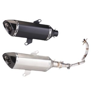 Sistema de Escape Completo, Apto para Honda FORZA 300 2021, Accesorio de Modificación de Tubo de Escape, Silenciador y Tubos de Escape - Product Image 2