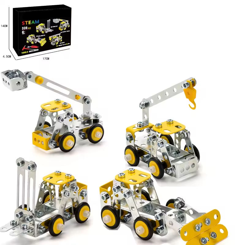 2024 Hot Sale Construction Metal Erector Set for Kids