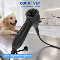 Endoscope vétérinaire professionnel OSCAT VET avec canal instrumentaire de 1,2 mm pour prélèvement biopsique chez les animaux de compagnie, endoscope vétérinaire RAE-201