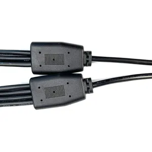 DC Power Distributor Cable 1 Female To 7 Male Barrel Plug 5.5 Mm X 2.1 Mm Suitable For CCTV Cameras And LED Lights