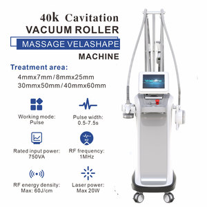 เครื่องสลายไขมัน Vela Body Shaping Contouring Sculpting Ulltrasound Vacuum 40K ระบบคู่ 40k สำหรับลดน้ำหนัก ใช้ในสปาและร้านเสริมสวย - Product Image 1