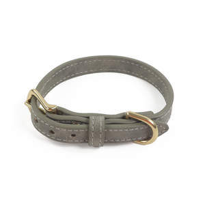 Juego de correas y collares de cuero para mascotas con soporte personalizado, correa de tracción de <span class=keywords><strong>2m</strong></span> para perros con asa, novedad - Product Image 1