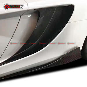 Kit carrosserie en fibre de carbone style DC pour McLaren MP4 12C : Lame avant, jupes latérales, prises d'air latérales, diffuseur arrière, aileron arrière - Product Image 6