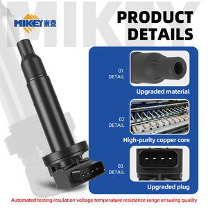 Bobina di Accensione MIKEY 90919W2002 per <span class=keywords><strong>Citroen</strong></span> <span class=keywords><strong>C1</strong></span> II 1.2 PureTech 82, Ricambi Auto di Alta Qualità per DQZ9714MC G3LA 1.0 DPI - Product Image 3