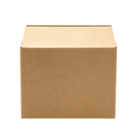 Boîte en carton ondulé 3 plis pour emballage, carton d'emballage de type B, boîte postale légère, résistante aux déchirures, pour envoi postal CE