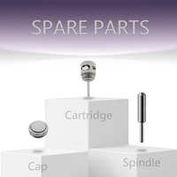 Fibre optique LED pièce à main dentaire haute vitesse zéro rétraction Anti Reflux 6 trous jet d'eau couplage rapide pour la chirurgie