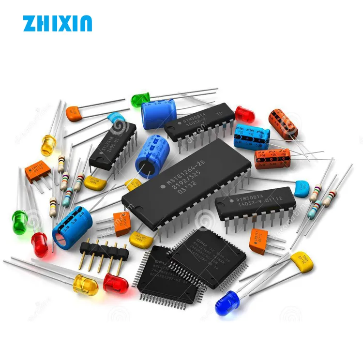 Zhixin बीओएम सूची के लिए इलेक्ट्रॉनिक उपकरणों आईसीएस Capacitors प्रतिरोधों कनेक्टर्स ट्रांजिस्टर वायरलेस और IoT मॉड्यूल क्रिस्टल आदि