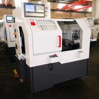 Mesin Bubut CNC Presisi Tinggi H32i Akurasi ±0.005mm Berat Bersih 1400kg untuk Perangkat Medis dan Komponen Elektronik
