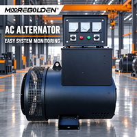 Tête de générateur industriel 30 kVA 24 kW, alternateur synchrone sans balais 50 Hz ou 60 Hz pour générateur diesel