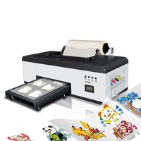 Precio de fábrica Impresora DTF A3 de 30 cm con cabezal de impresión R1390 L1800, controlador rollo a rollo, impresora de película PET para impresión de camisetas