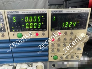 Charge électronique d'occasion Kikusui PLZ50F +PLZ70UA X5 (75Wx5) avec garantie de 1 mois, fabriquée en Chine - Product Image 5