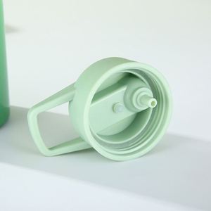 Customized 18oz Light-colored Stainless <b>Steel</b> Drinking Straw Water <b>Bottle</b> - Company Custom Gift - Product Image 3