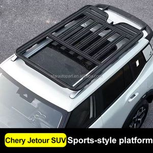TELLIKA TLA0343 Plateforme de toit tout-terrain en aluminium, porte-bagages, panier, Suzuki <span class=keywords><strong>Jimny</strong></span> JB64 JB74 <span class=keywords><strong>2022</strong></span> 2023, accessoires de porte-bagages - Product Image 2