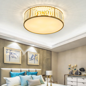 All-Copper Modern Minimalist Nordic Style Crystal Ceiling <b>Light</b> for Living Room <b>Dining</b> Room Bedroom 6000K Color Temperature - Product Image 4