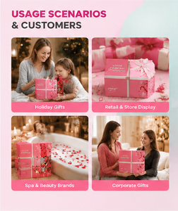 Caja de Adviento Personalizada con 12 Compartimentos para Dulces, Diseños Coloridos, Cajones Fáciles de Abrir, Impresión Premium - Product Image 5