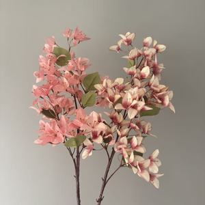 Single Stem <b>Artificial</b> Bougainvillea Multi-color Realistic Faux <b>Flower</b> Branch <b>for</b> DIY Floral <b>Arrangement</b> Decoration - Product Image 3