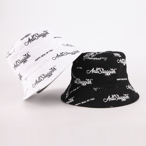 <span class=keywords><strong>Chapeau</strong></span> <span class=keywords><strong>Bob</strong></span> Tendance 2026 Imprimé Lettres Graffiti Style Hip Hop Décontracté <span class=keywords><strong>Chapeau</strong></span> de Soleil Réversible en Coton Doux Pliable Vente en Gros - Product Image 1