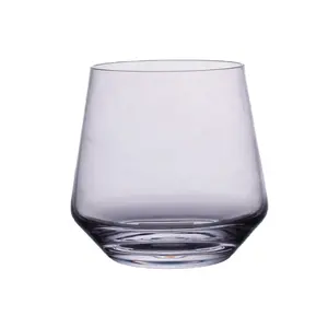 Vendita calda 350ml bicchieri da whisky senza stelo soffiati a macchina m; Bicchieri da bere Tumbler