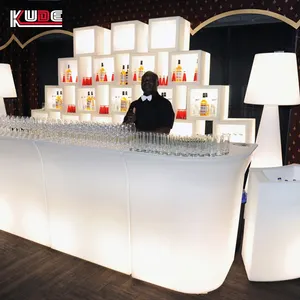 Lichtgevende Wijnrek Wijnkast Led Ice Cube Wijn Emmer Led Ijsemmer Wijn Drank Koud Bier Champagne Voor Partijen/Home/Bars