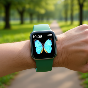 Myrva Smartwatch T500 Plus 41-43mm AMOLED Touchscreen <b>Activity</b> Tracker Unisex Waterproof IPX7 Silicone Band - Product Image 2