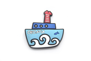 Aimant de réfrigérateur 3D mignon avec logo personnalisé d'usine OEM Aimants de réfrigérateur promotionnels en PVC souple avec dessin animé Souvenir et cadeau - Product Image 5