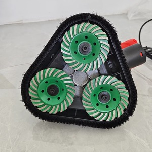 Machine à poncer le béton portative robuste avec aspirateur 220V pour le dégrossissage et la rénovation des sols en ciment - Product Image 5