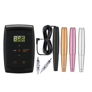 Stylo à tatouer numérique à moteur silencieux Dermograph, machine à tatouer permanente pour les sourcils et les lèvres - Product Image 1