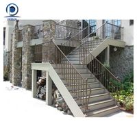 Stringer Beam Escalier c Type Plaque Stringer Simple Double Faisceau Marches En Bois Escalier Rainure Antidérapante