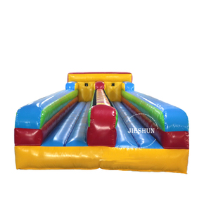 Chất Lượng Cao Inflatable Trò Chơi Thể Thao Cạnh Tranh Challenge Race Thiết Bị Hai Lane Inflatable Bungee Run - Product Image 1