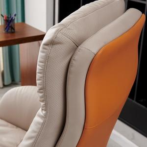 Ghế văn phòng da kiểu dáng hiện đại, thiết kế dành cho giám đốc, có đệm chân, có thể ngả lưng, dùng cho văn phòng tại nhà. - Product Image 4