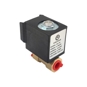 Ban Đầu Hanuman 2/2 DL-6C G1/4 Inch Nữ Cổng 8Bar NC 2.7Mm Nhiệt Độ Cao Hơi Nước Hơi Nước Không Khí Fkm Brass Solenoid Van - Product Image 2