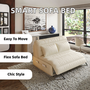 Sofá <span class=keywords><strong>Cama</strong></span> Eléctrico Moderno <span class=keywords><strong>con</strong></span> Control Remoto Inalámbrico Portátil Plegable de Diseño Individual o Doble Multifuncional para Sala de Estar y Estudio - Product Image 2