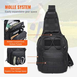 Bolso Táctico Pequeño AYPPRO, Bandolera, Paquete de Mensajero, MOQ Bajo, Logotipo Personalizado, Nailon, Deportes al Aire Libre, Camping, Caza, Accesorio - Product Image 1