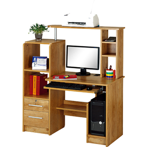 Produttore di mobili per la casa Computer da tavolo Multi-funzionale Design in <span class=keywords><strong>legno</strong></span> insegnante Desk con libro Rack tavolo PC con armadi - Product Image 5