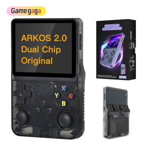 เครื่องเล่นเกมพกพา Yo R36S Original Arkos2.0 หน้าจอ 3.5 นิ้ว ระบบ Linux เครื่องเล่นเกมย้อนยุคแบบพกพา ความจุ 64GB พร้อมเกมในตัว 15000 เกม - Product Image 4