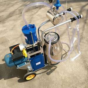 Mungitrice Mobile per Mucche con Pompa e Motore in Acciaio Inox di Grado Alimentare, Alta Efficienza, Attrezzatura per Caseificio Competitiva - Product Image 2