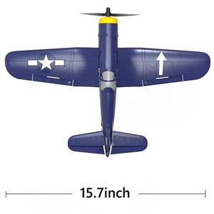 Volantexrc 761-8 F4U <span class=keywords><strong>Corsair</strong></span> V2 RTR 2.4G électrique 4CH Gyro Warplane acrobatique EPP mousse radiocommandée RC avion pour débutants - Product Image 2