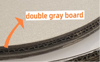 Usine Or Argent Blanc Double Gris Conseil Gâteau Tambour 12mm 1/2 Pouces D'épaisseur Rectangle Rond 8 10 12 14 Gâteau Base Plateau pour La Cuisson