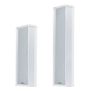 Thinuna SK-740-PW Hot Sale Audio Speakers 40W PA Sound System Large Outdoor Active All-weather Column Speaker