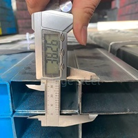 Meilleur prix pour tube RHS prégalvanisé 50*100, barre en acier galvanisé, tube carré ASTM A500