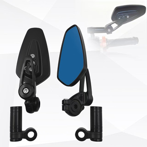 Rétroviseur pliable universel pour <span class=keywords><strong>moto</strong></span> de motocross, rétroviseur en aluminium, pièces de rechange pour <span class=keywords><strong>moto</strong></span>, accessoires pour Honda <span class=keywords><strong>Yamaha</strong></span> - Product Image 5