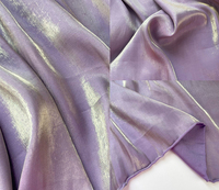 Tissu en lin de soie mélangé femmes robe tissu de mode en lin de soie personnalisé